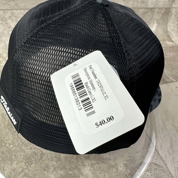 NEW Titleist Monterey 2023 Fitted Golf Hat Cap - Black Camo Pick Your Size - Picture 8 of 8